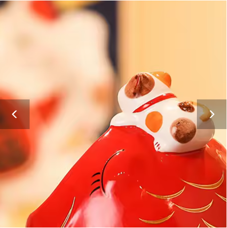 Pot à Bonbons Maneki Neko – Porte-Bonheur Japonais