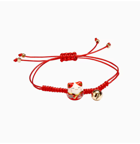 Bracelet Chat Porte-Bonheur Japonais