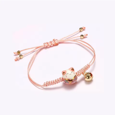 Bracelet Chat Porte-Bonheur Japonais